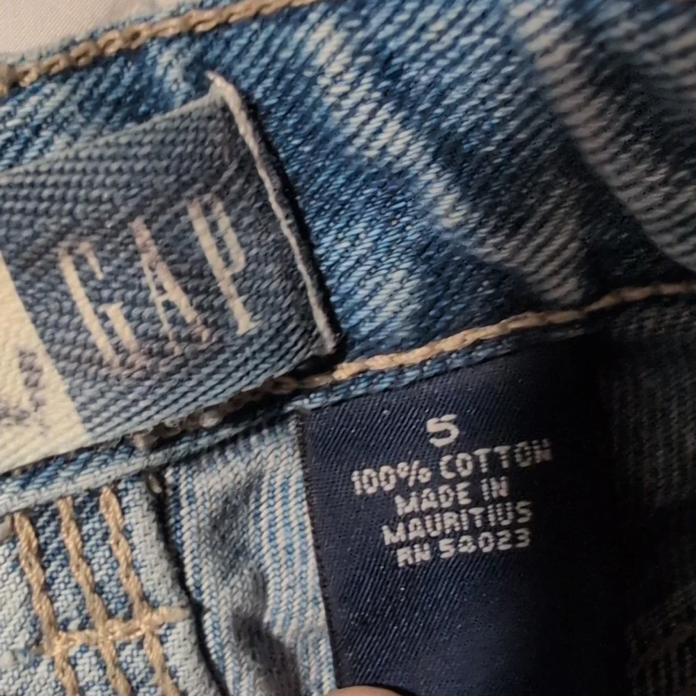 GAP Vintage Y2K Kids Blue‎ Denim Cargo Jeans Size 5